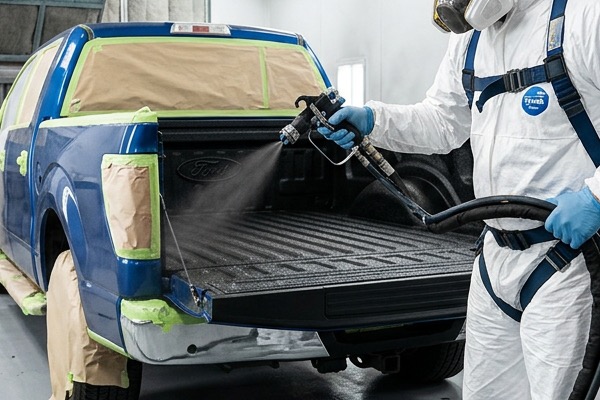 Commercial Fleet Vehicle Bedliner Coating